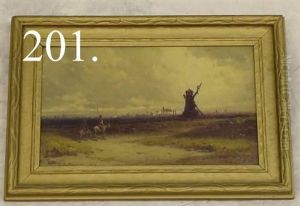 Don Quixote Meeting His Attack by George Washington Nicholson