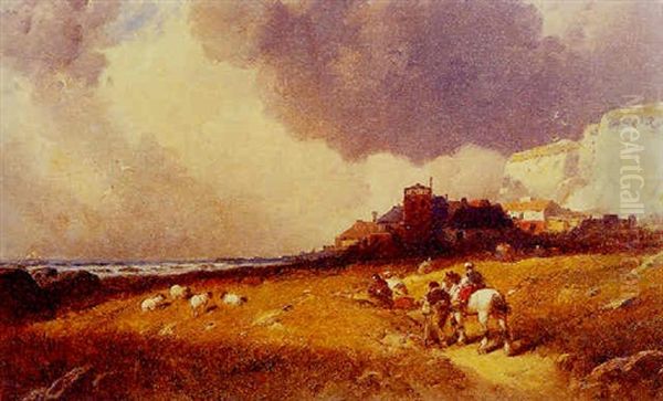 Landscape With Travelers And Sheep - view 1