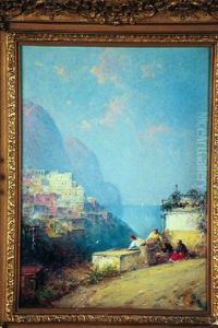 Hillside Village by George Washington Nicholson