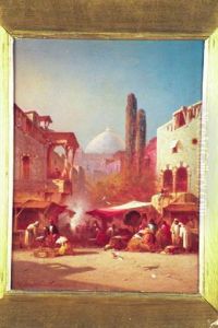 Arab Marketplace by George Washington Nicholson