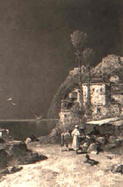 Arabian Coastal Town - view 1