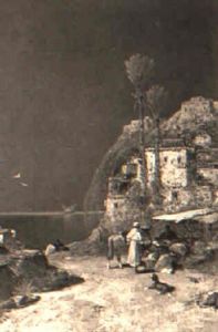 Arabian Coastal Town by George Washington Nicholson