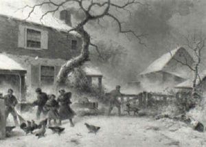 Winter Chores by George Washington Nicholson