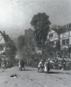 Village Street Scene Village Street Scene