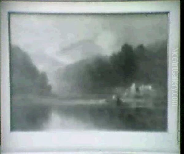 Boating On The Lake - view 1