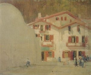 A Game Of Pelota by William Nicholson