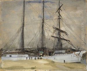 Swedish Barquentine by William Nicholson