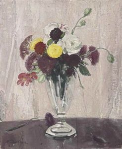 Summer Flower-piece At Chartwell by William Nicholson