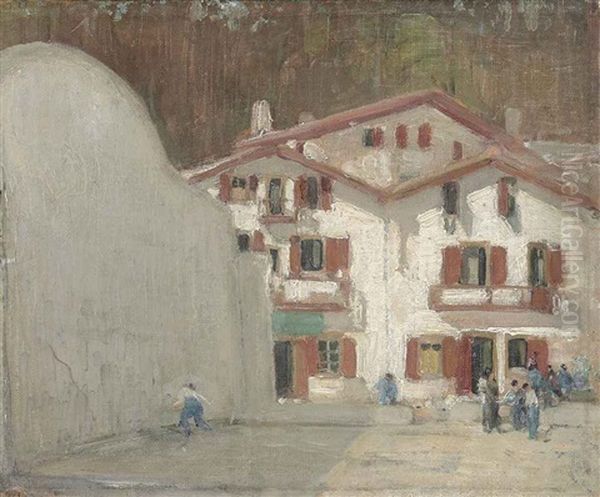 Game Of Pelota, Trinquet - view 1