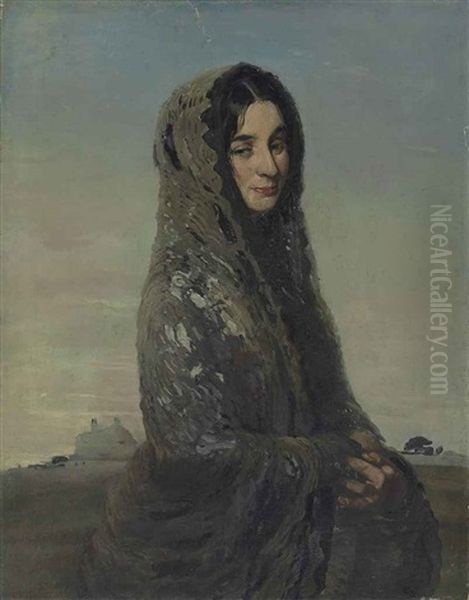 The Grey Shawl - view 1