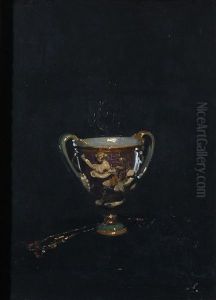 The Canticelli Vase (or The Wedgwood Bowl/china Cup And Necklace) by William Nicholson