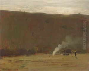 Bonfire In The Valley by William Nicholson