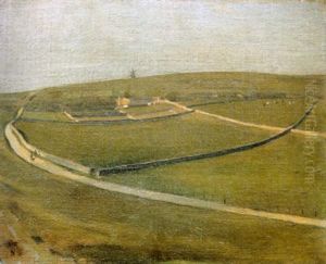 Dowland Landscape With Windmill Dowland Landscape With Windmill