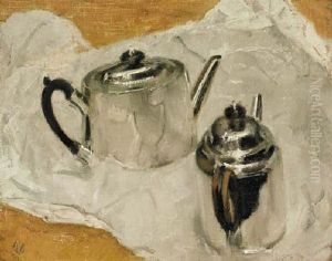 Silver Teapots by William Nicholson