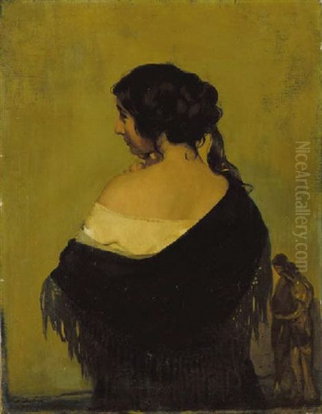 The Blue Shawl - view 1