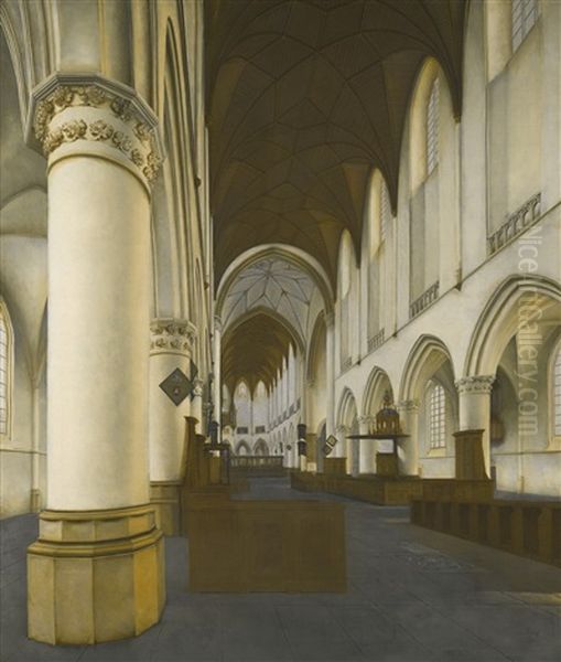 Interior Of St Bavo's, Haarlem - view 1