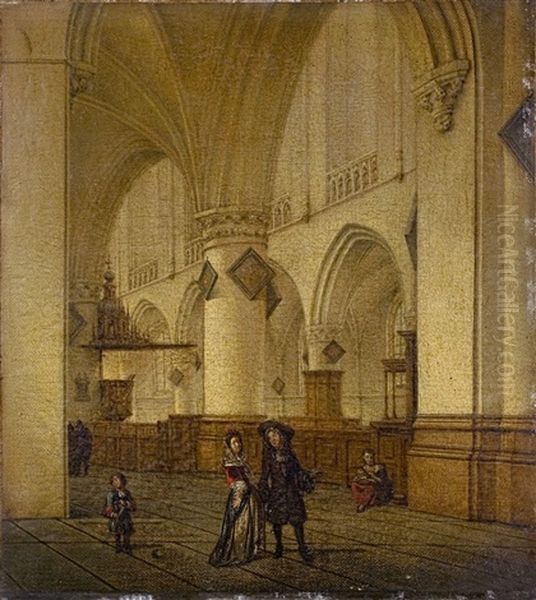 Kircheninterieur (sint Bavo In Haarlem) - view 1