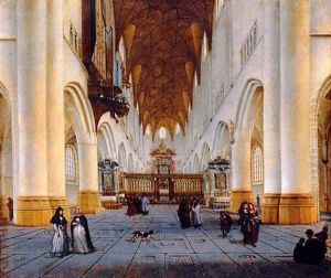 The Interior Of St. Bavo's, Haarlem
