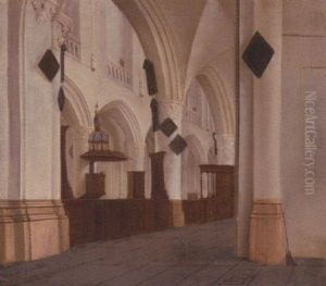The Interior Of Saint Bavo's Haarlem