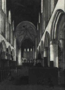Interior Of St. Bavo's Church