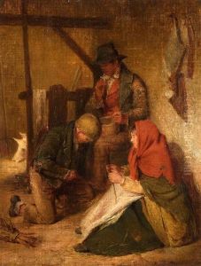Mending Boots by Erskine Nicol