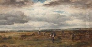 The Bog At Derravaragh, Co. Westmeath by Erskine Nicol