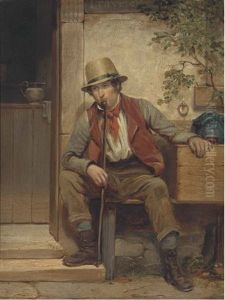 Travellers Rest by Erskine Nicol