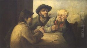 The Card Players by Erskine Nicol