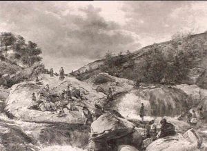 Glandalough, County Wicklow by Erskine Nicol