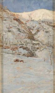 Sole Sulla Vetta by Carlo Felice Biscarra