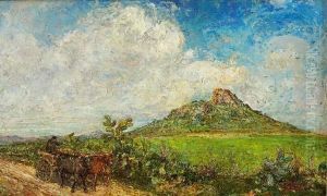 Verso Il Lavoro Nei Campi by Cesare Biscarra