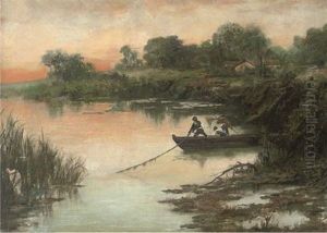 Pescado En La Albufera by Vicente Nicolau Cotanda