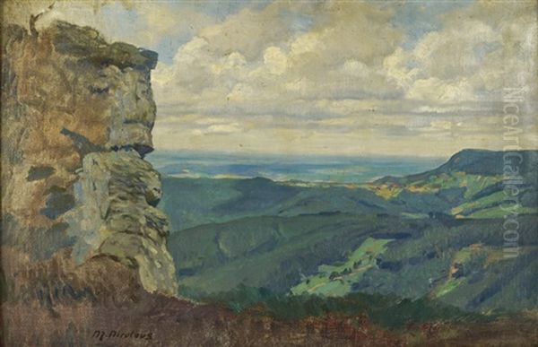 Blick Von Der Hohe In Die Landschaft Bei Kirchheim/teck - view 1