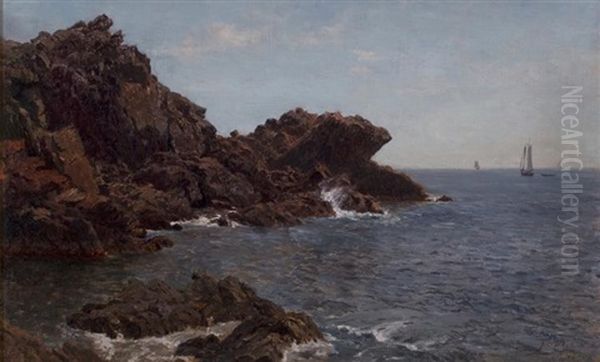 Pulpit Rock, Nahant, Massachusetts - view 1