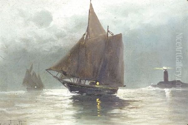 Moonlit Harbor - view 1