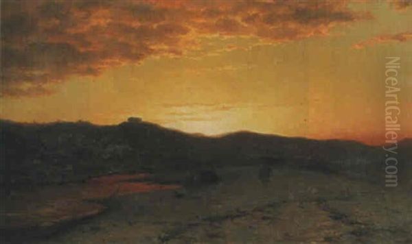 Sunset On The Coast - view 1