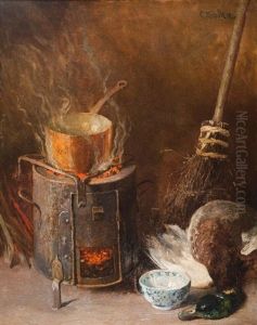 Nature Morte Au Canard by Emile Frederic Nicolle