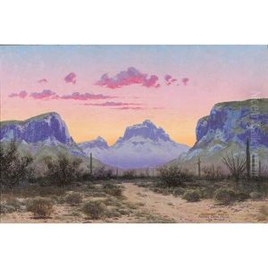 Untitled Arizona Landscape, 1925 by Audley Dean Nicols