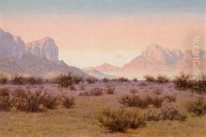 Moonrise On The Desert