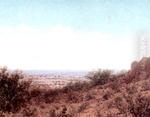 Sunset East Of El Paso by Audley Dean Nicols