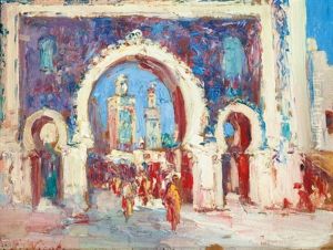 Porte Au Maroc by Francois Nicot