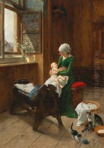 The Family Idyll by Eduard Niczky