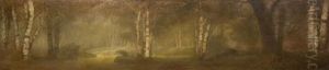 Trees In The Forest by George Mann Niedecken
