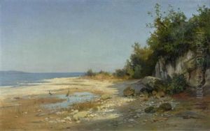 Am Neuenburgersee by Francois Louis Fritz Niederhausern