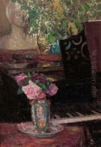 Bloemen: Flowers By A Piano Bloemen: Flowers By A Piano