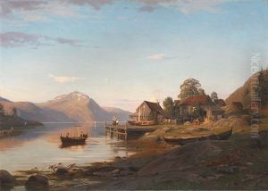 Fjordlandskap Fra Rognaldsvag I Kinn thumbnail