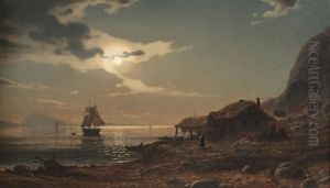 Fiskerne Vender Hjem by Amaldus Clarin Nielsen