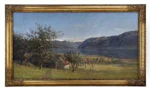 Innlopet Til Hardanger by Amaldus Clarin Nielsen