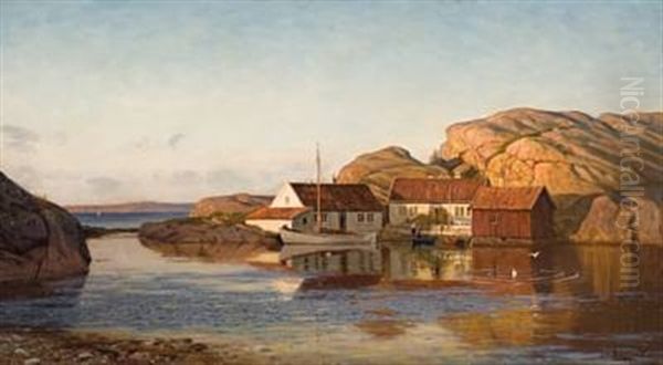 Sommeraften I Ny Hellesund (renneholmen) - view 1