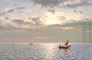 Solspeil. Fra Hvaler by Amaldus Clarin Nielsen